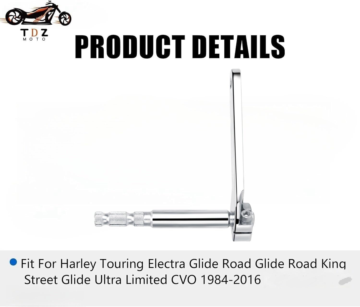Amazon.com: TDZ 2PC Chrome Steel Inner Shifter Lever Shaft Kit for